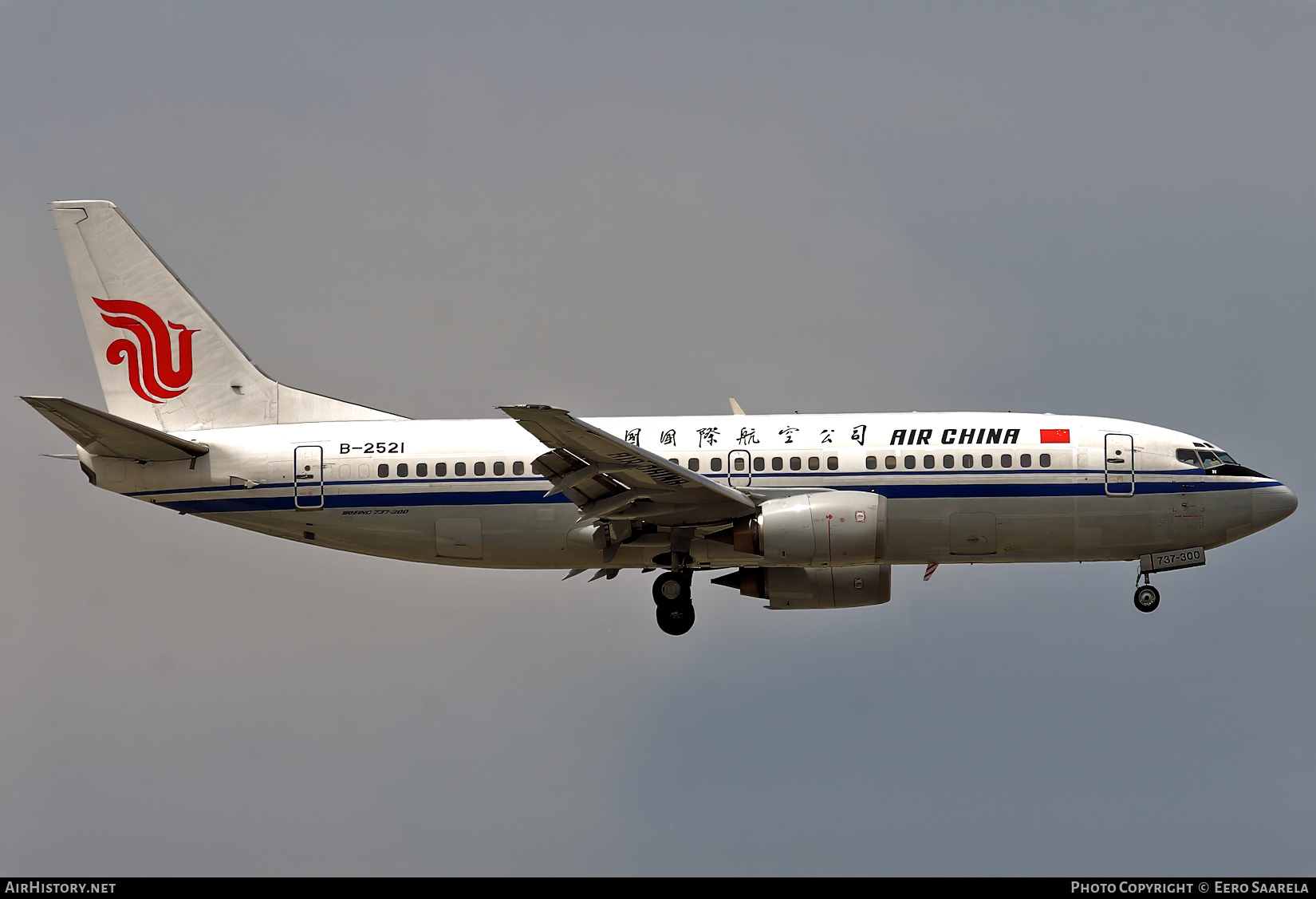 Aircraft Photo of B-2521 | Boeing 737-3Z0 | Air China | AirHistory.net #659429