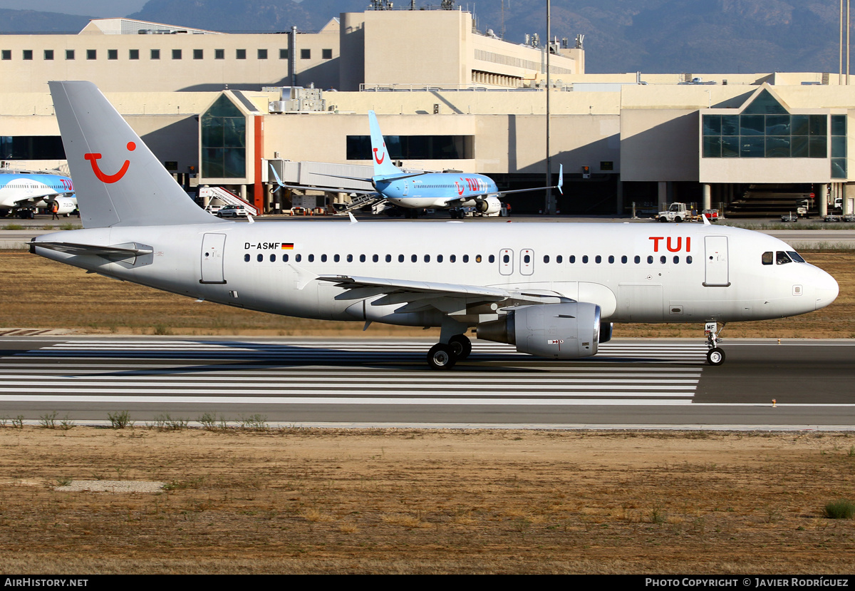 Aircraft Photo of D-ASMF | Airbus A319-111 | TUI | AirHistory.net #659430