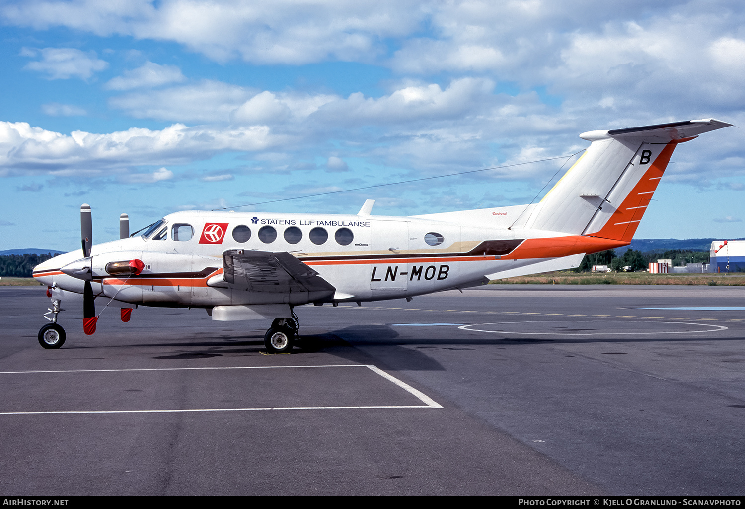 Aircraft Photo of LN-MOB | Beech 200 Super King Air | Statens Luftambulanse | AirHistory.net #659436
