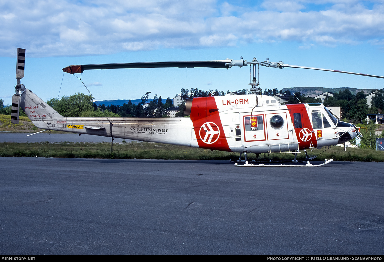 Aircraft Photo of LN-ORM | Bell 214B-1 Biglifter | Lufttransport | AirHistory.net #659439