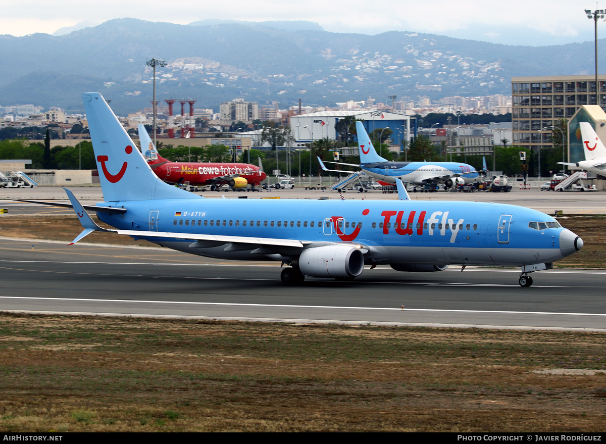 Aircraft Photo of D-ATYH | Boeing 737-8K5 | TUIfly | AirHistory.net #659440