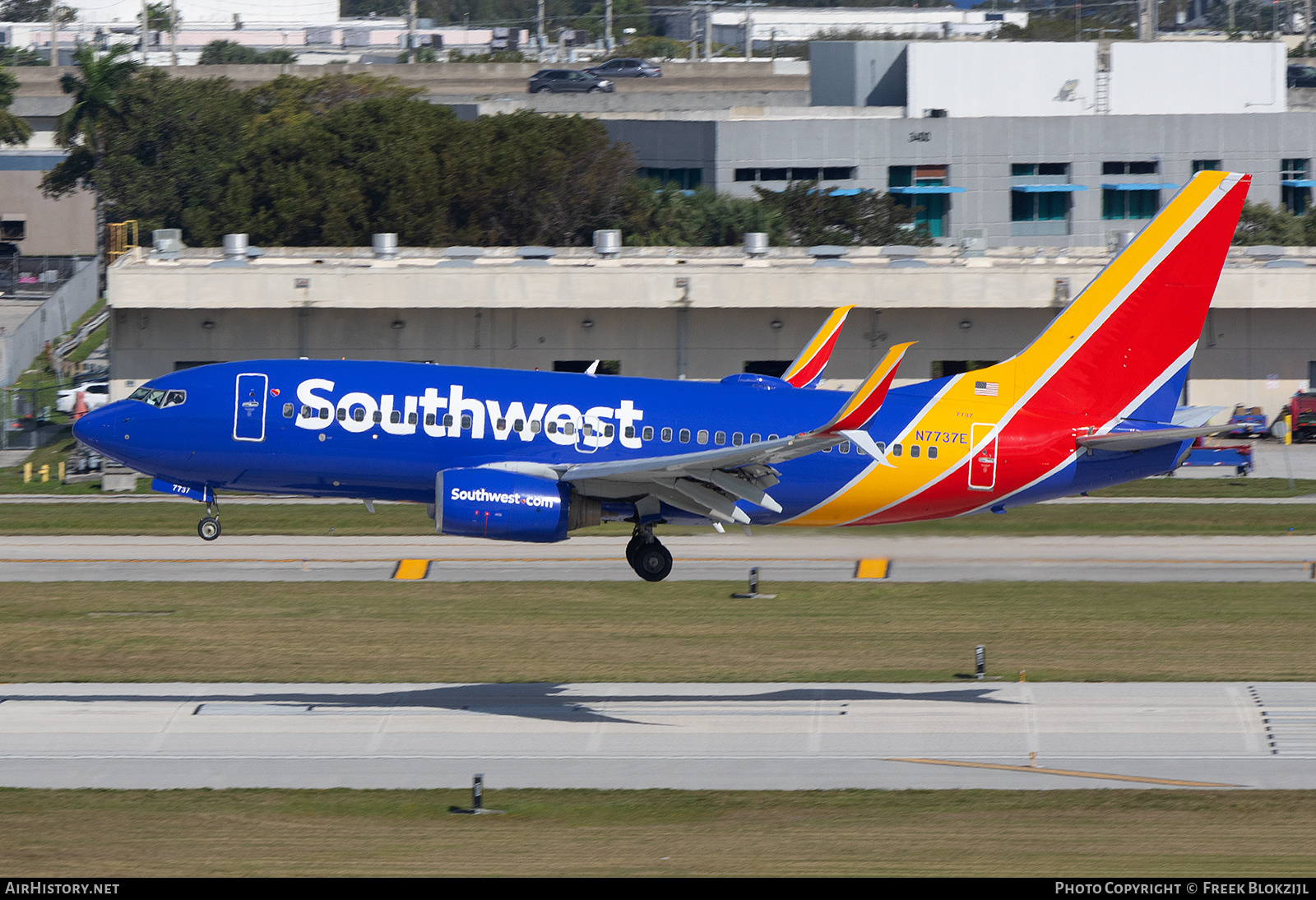 Aircraft Photo of N7737E | Boeing 737-7BD | Southwest Airlines | AirHistory.net #659455