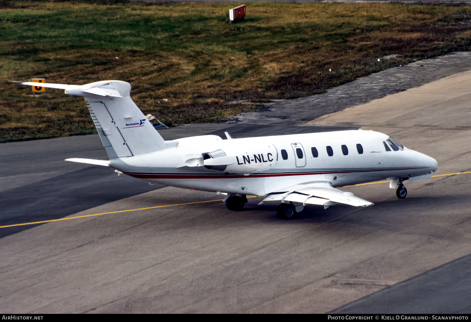 Aircraft Photo of LN-NLC | Cessna 650 Citation III | Nor Aviation | AirHistory.net #659457