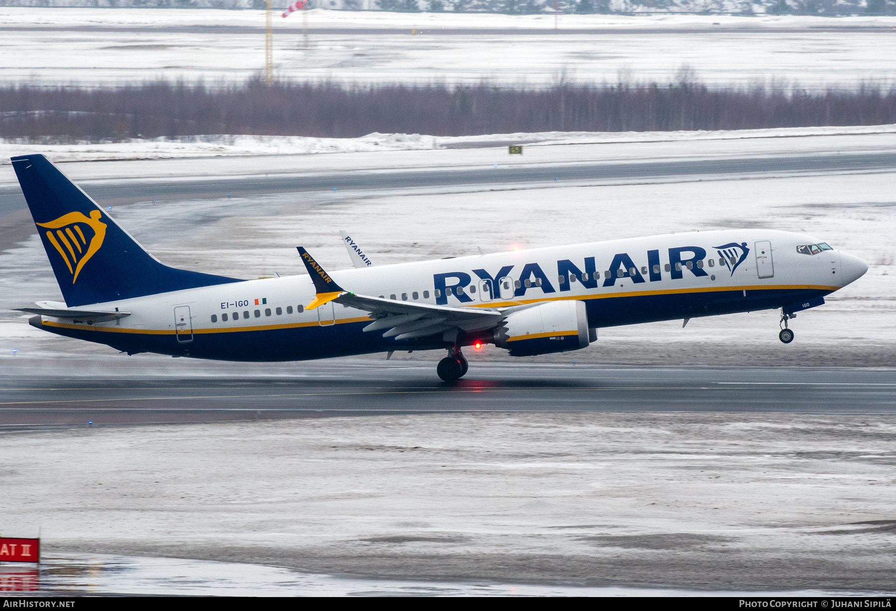 Aircraft Photo of EI-IGO | Boeing 737-8200 Max 200 | Ryanair | AirHistory.net #659460