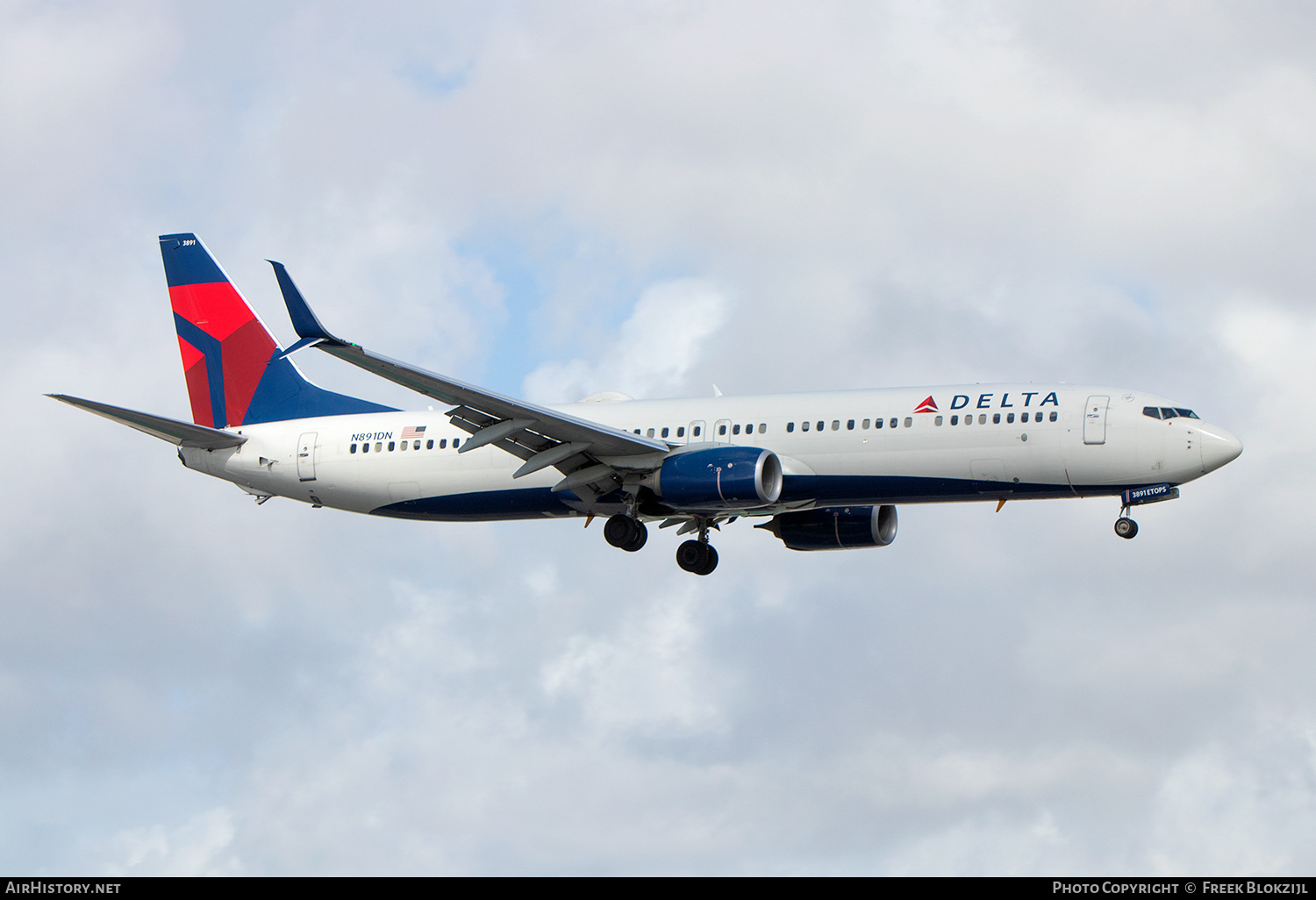 Aircraft Photo of N891DN | Boeing 737-932/ER | Delta Air Lines | AirHistory.net #659480