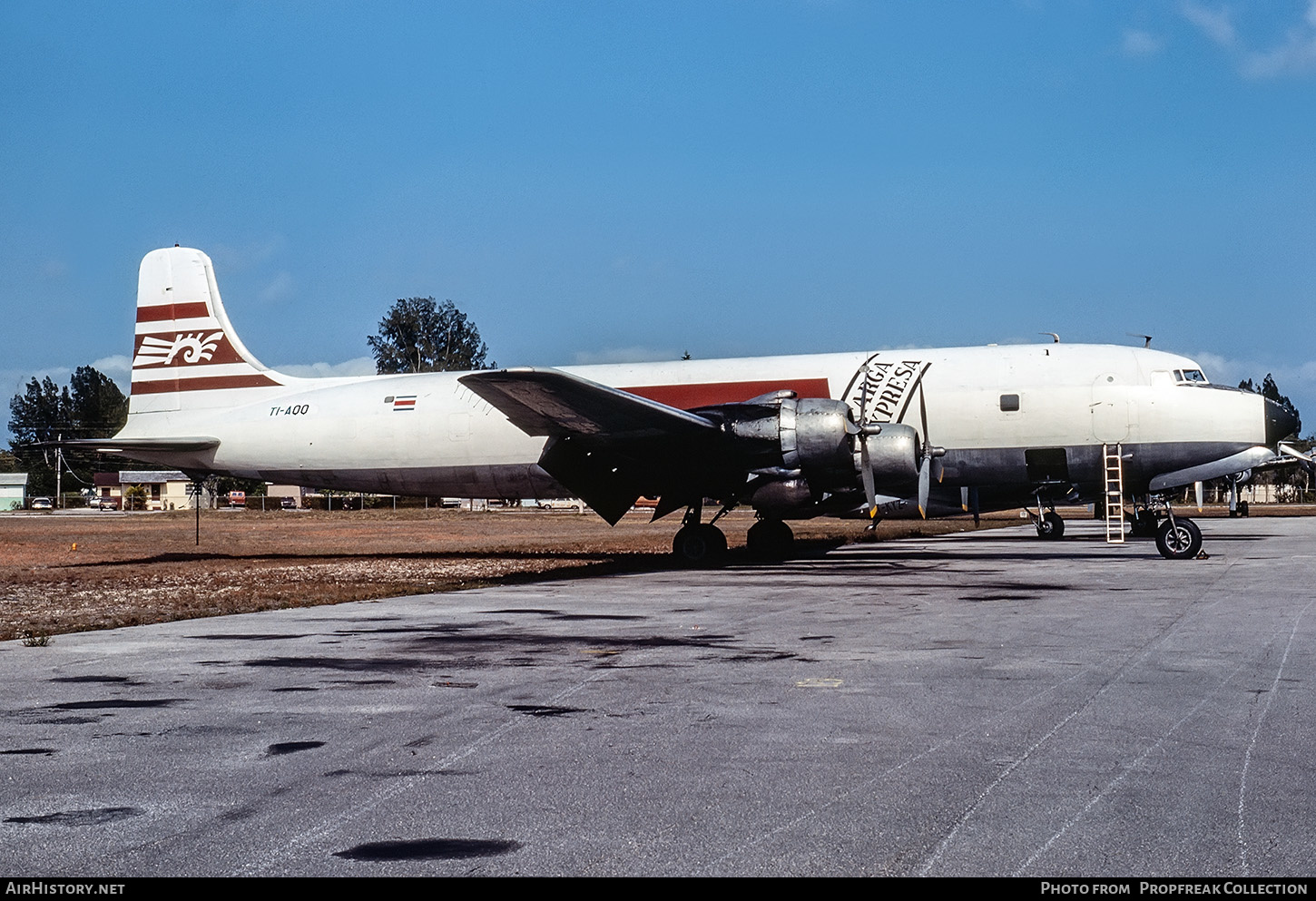 Aircraft Photo of TI-AQQ | Douglas DC-6A/B | Aerolineas Exaco - Expreso Aéreo Costarricense | AirHistory.net #659495