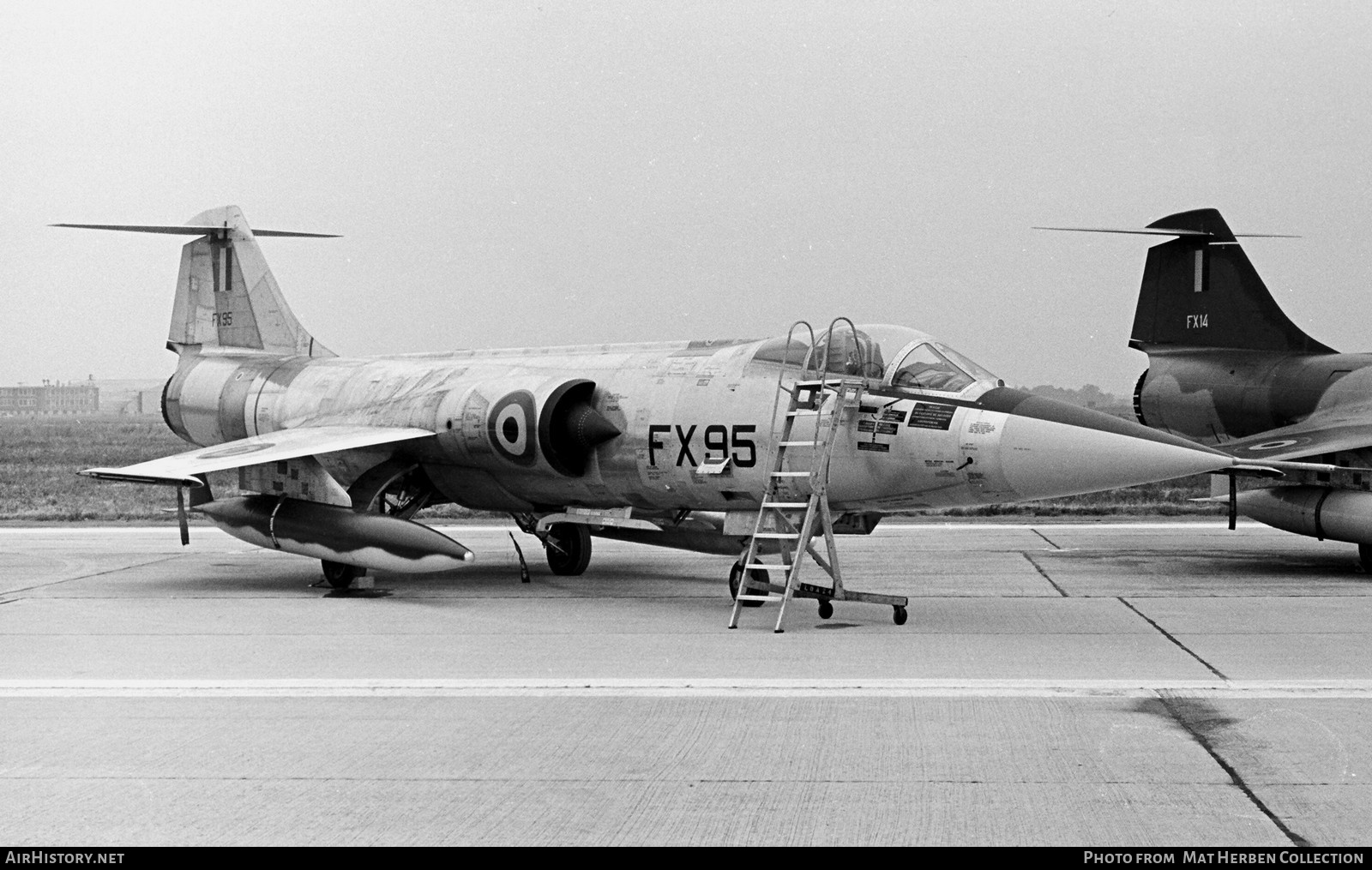 Aircraft Photo of FX-95 | Lockheed F-104G Starfighter | AirHistory.net #659505