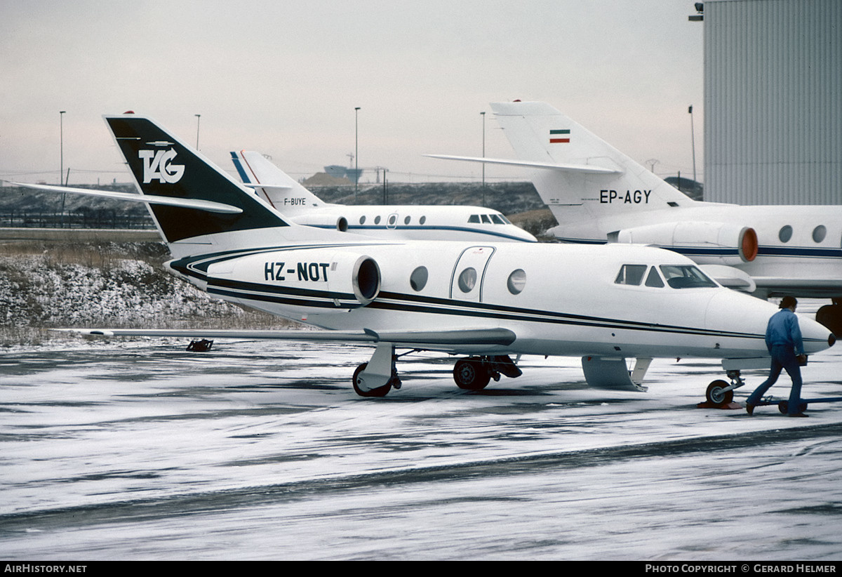 Aircraft Photo of HZ-NOT | Dassault Falcon 10 | TAG Aviation | AirHistory.net #659527