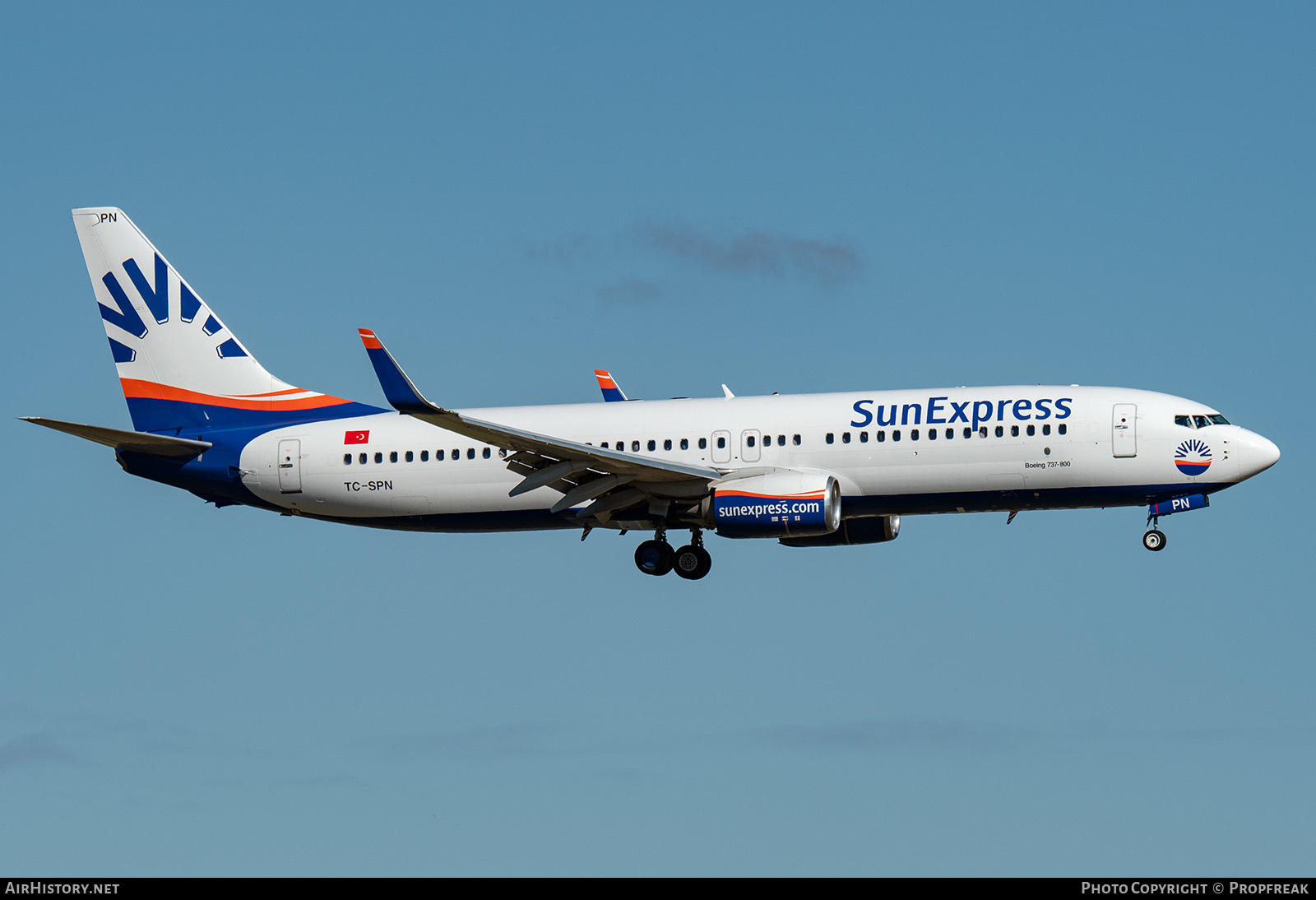 Aircraft Photo of TC-SPN | Boeing 737-8KV | SunExpress | AirHistory.net #659534