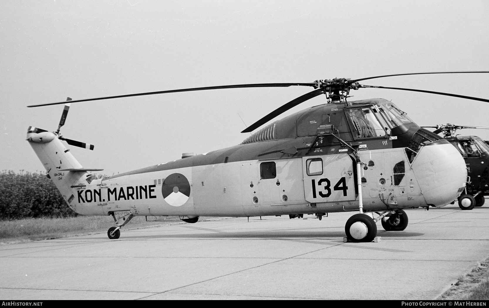 Aircraft Photo of 134 | Sikorsky UH-34J Seabat | Netherlands - Navy | AirHistory.net #659543