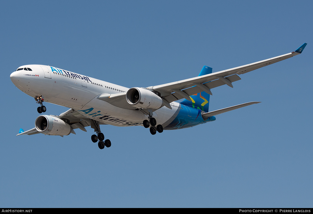 Aircraft Photo of C-GPTS | Airbus A330-243 | Air Transat | AirHistory.net #659544