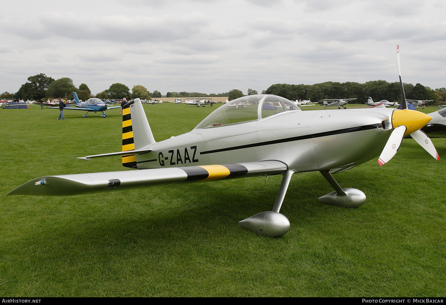 Aircraft Photo of G-ZAAZ | Van's RV-8 | AirHistory.net #659549