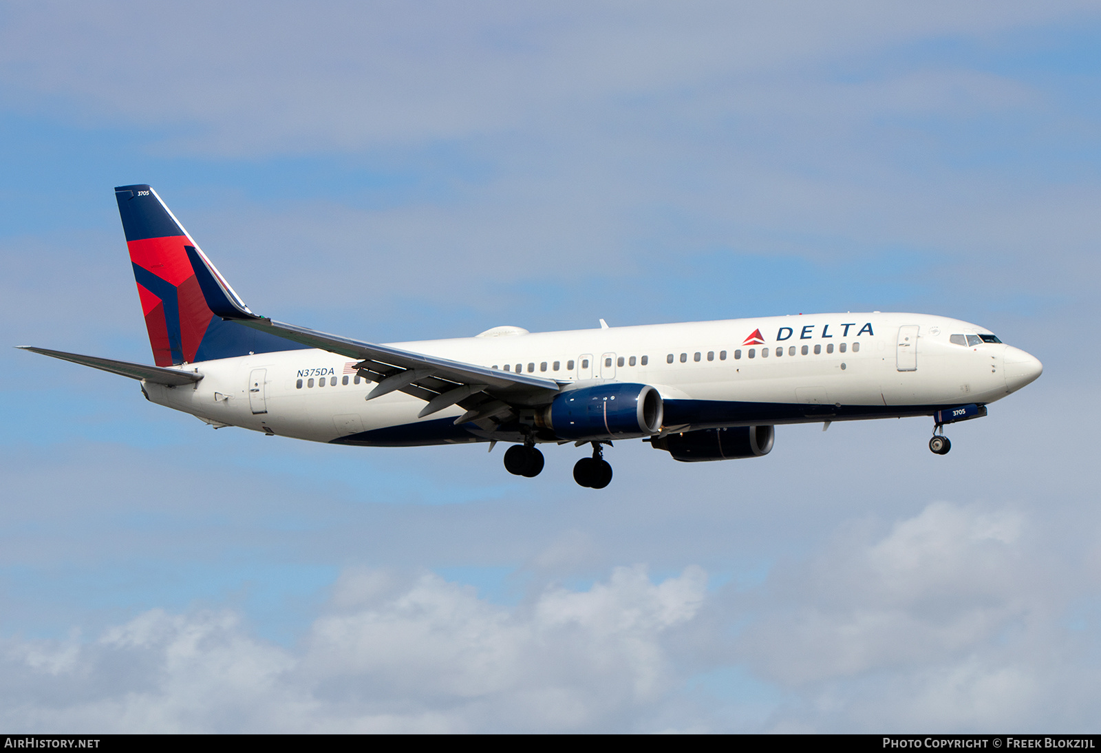 Aircraft Photo of N375DA | Boeing 737-832 | Delta Air Lines | AirHistory.net #659551