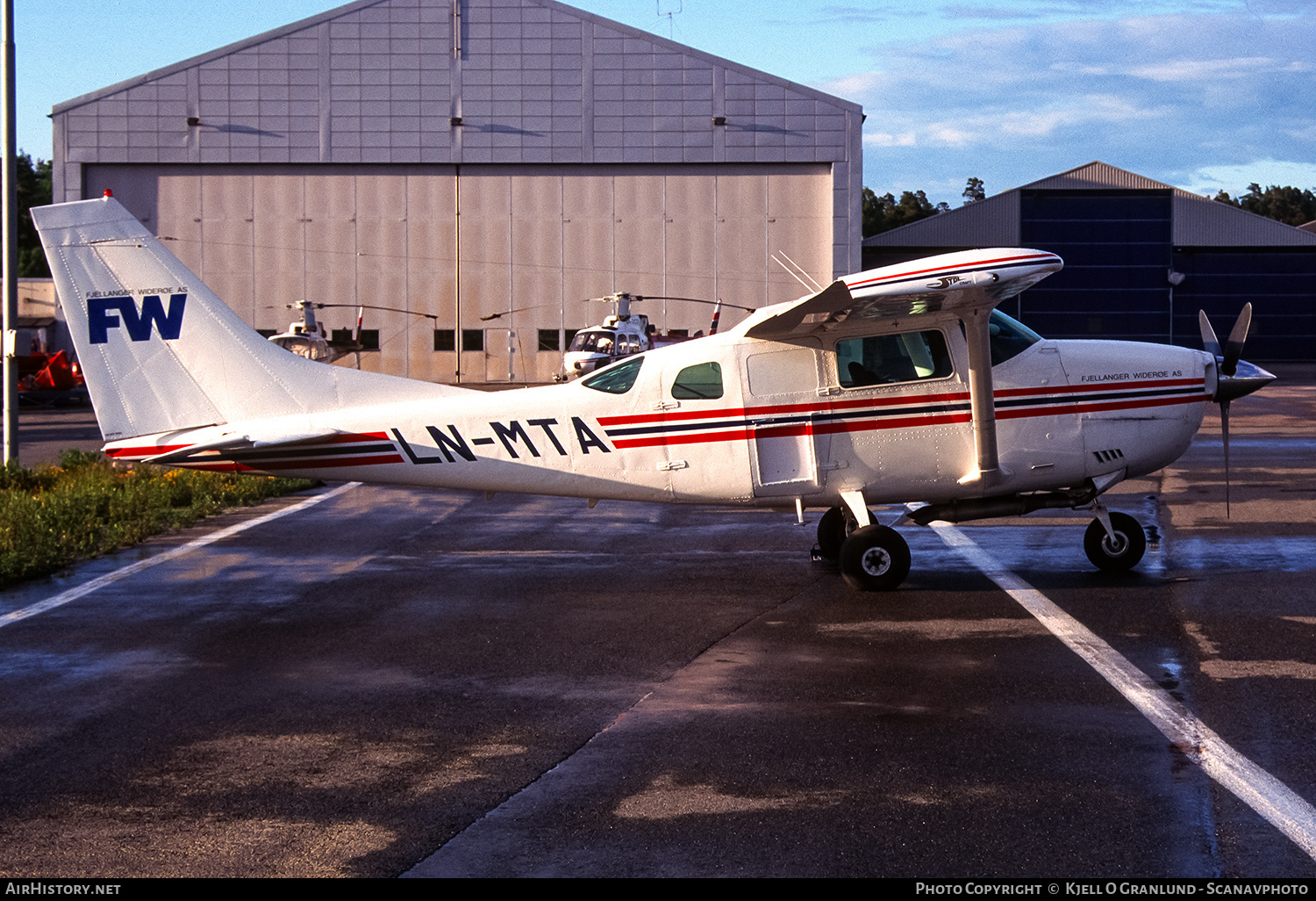 Aircraft Photo of LN-MTA | Cessna U206G Stationair 6 | FW - Fjellanger Widerøe | AirHistory.net #659552