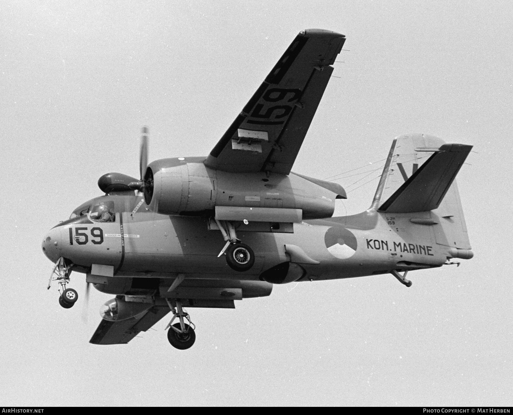 Aircraft Photo of 159 | Grumman US-2N Tracker (G-89) | Netherlands - Navy | AirHistory.net #659556