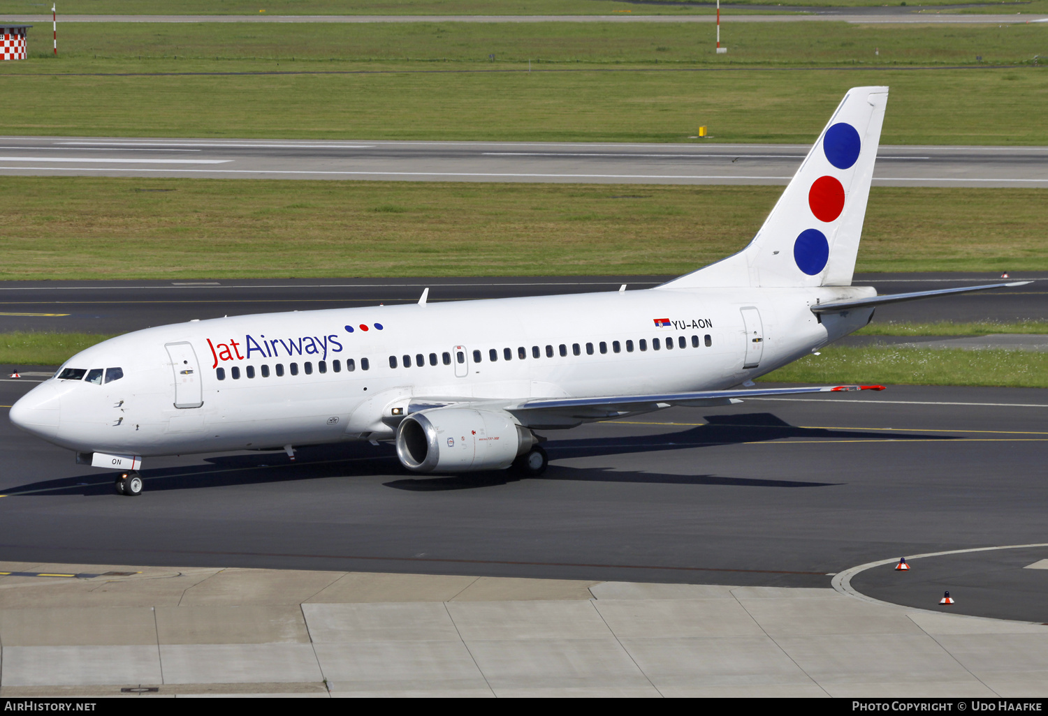 Aircraft Photo of YU-AON | Boeing 737-3Q4 | Jat Airways | AirHistory.net #659581