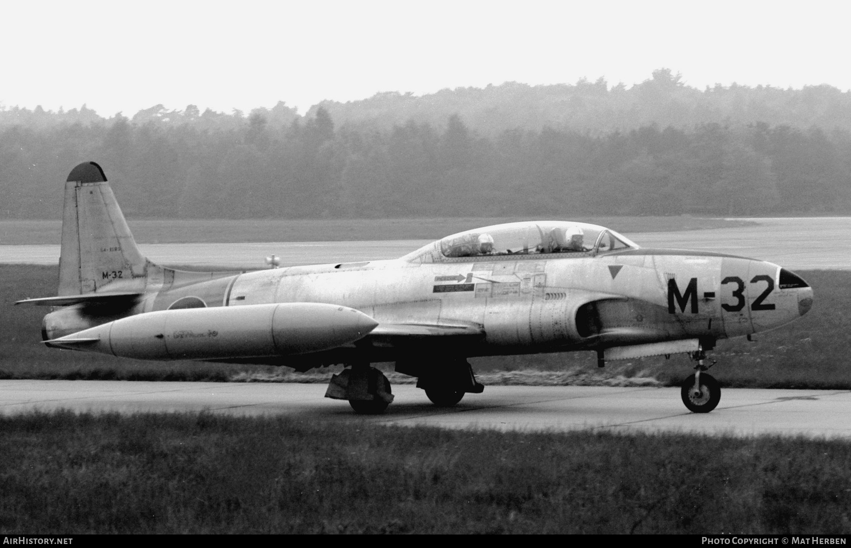 Aircraft Photo of M-32 | Lockheed T-33A | Netherlands - Air Force | AirHistory.net #659584
