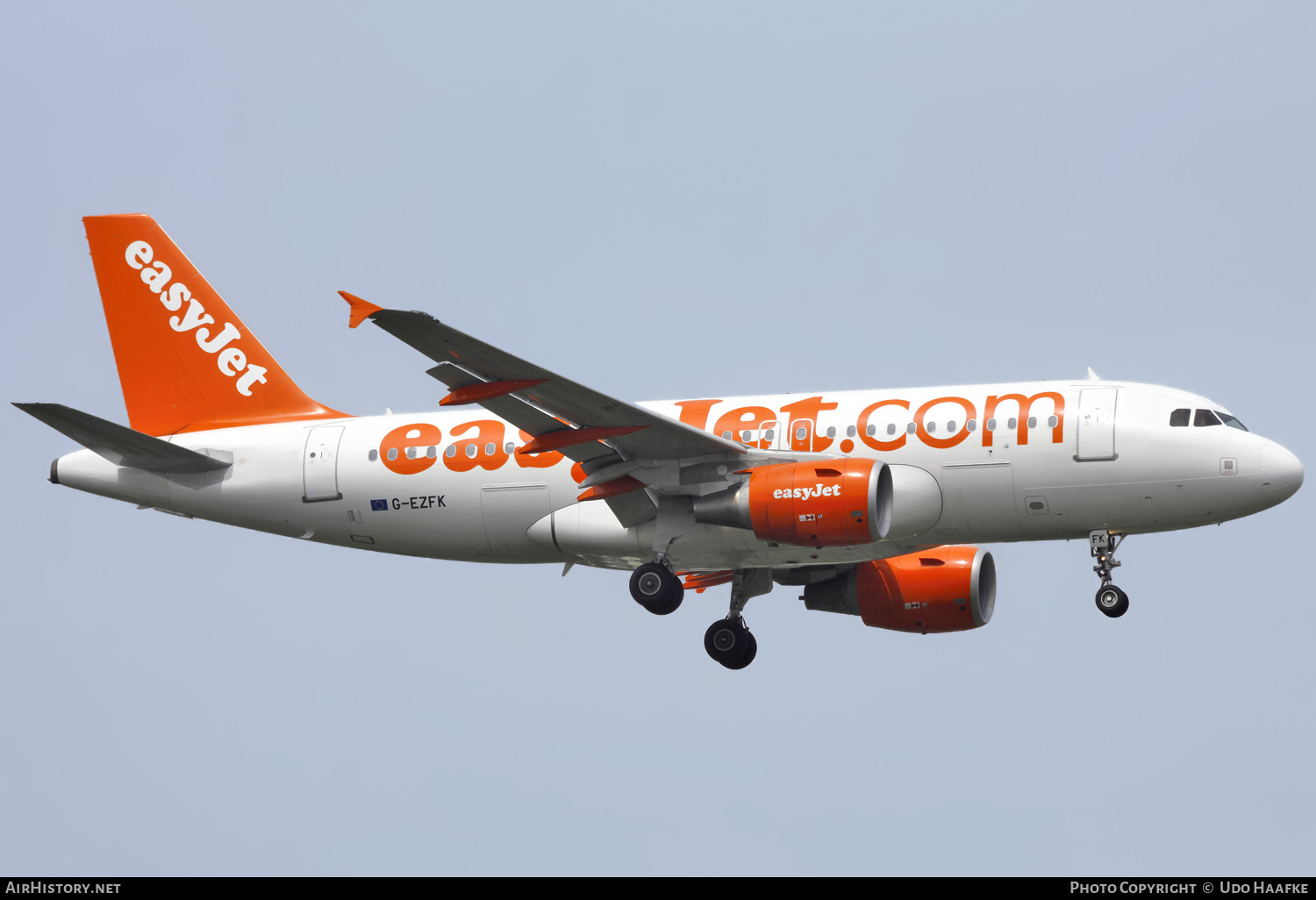 Aircraft Photo of G-EZFK | Airbus A319-111 | EasyJet | AirHistory.net #659588