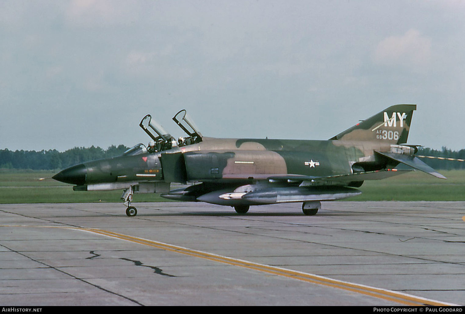 Aircraft Photo of 69-0306 / AF69-306 | McDonnell Douglas F-4E Phantom II | USA - Air Force | AirHistory.net #659590