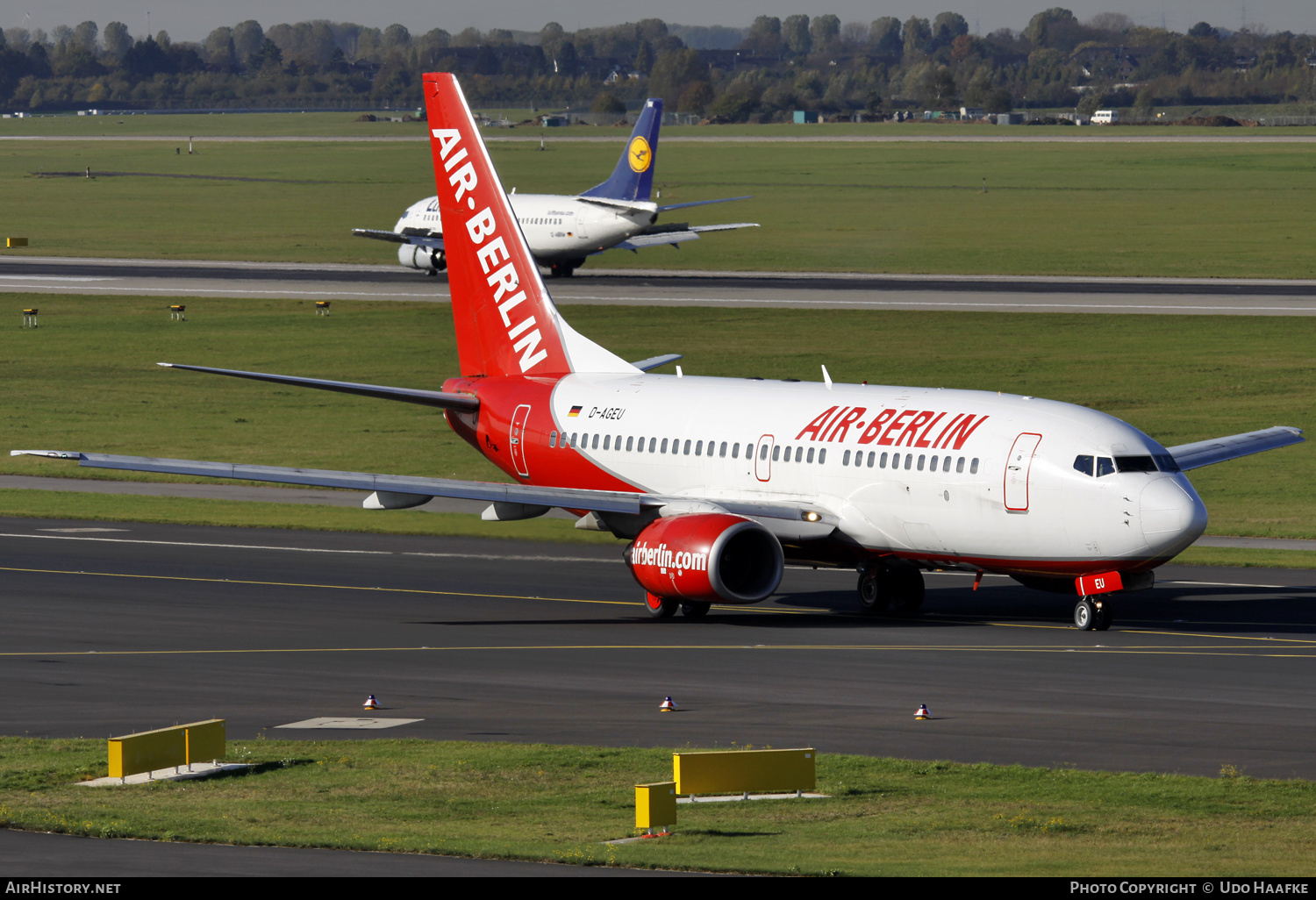 Aircraft Photo of D-AGEU | Boeing 737-75B | Air Berlin | AirHistory.net #659594