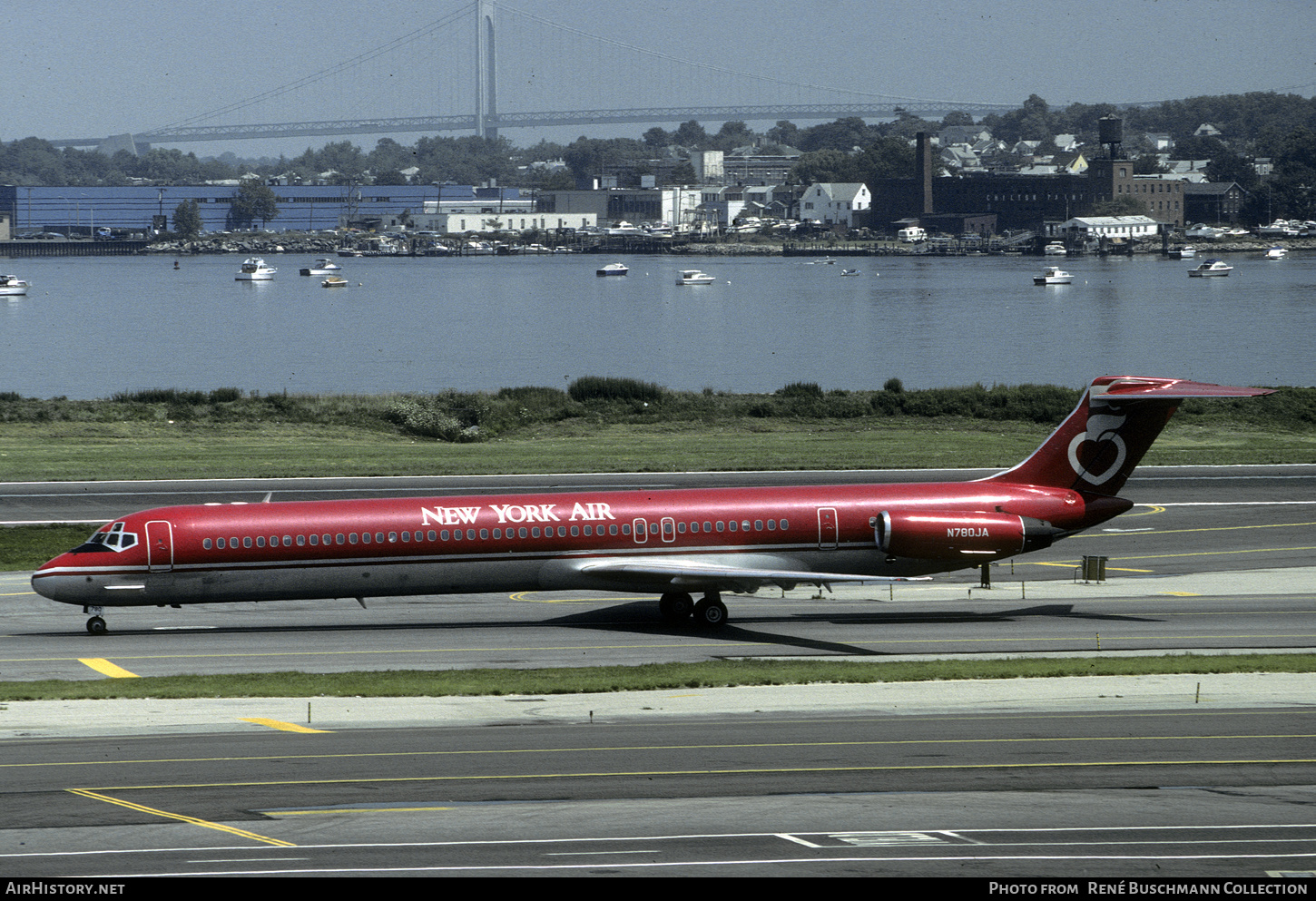 Aircraft Photo of N780JA | McDonnell Douglas MD-82 (DC-9-82) | New York Air | AirHistory.net #659601