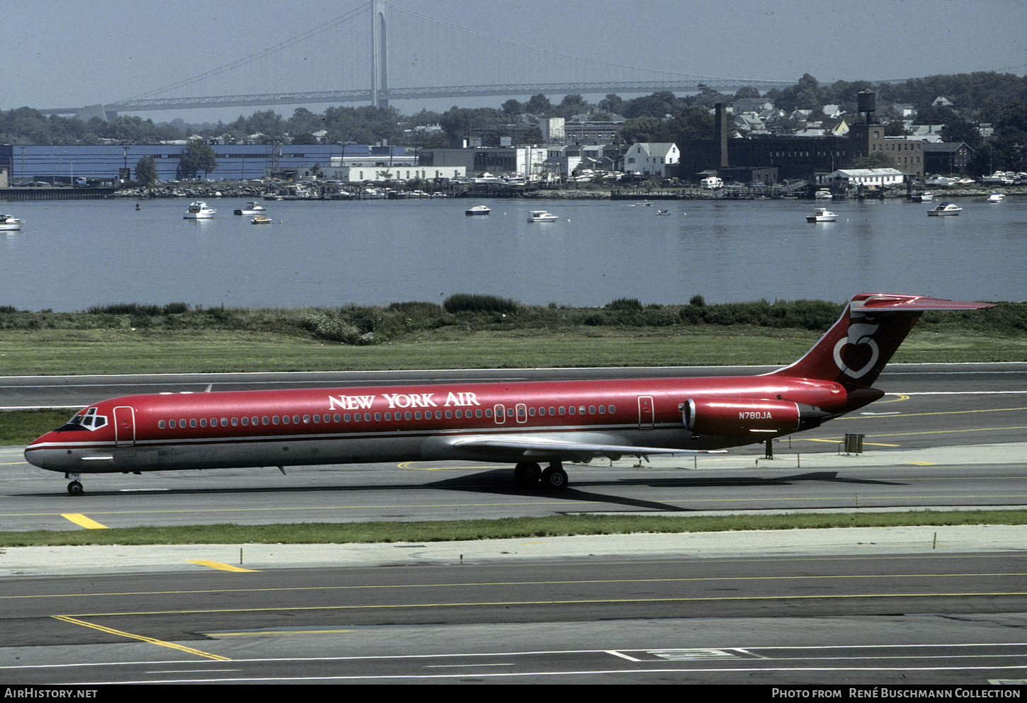 Aircraft Photo of N780JA | McDonnell Douglas MD-82 (DC-9-82) | New York Air | AirHistory.net #659601