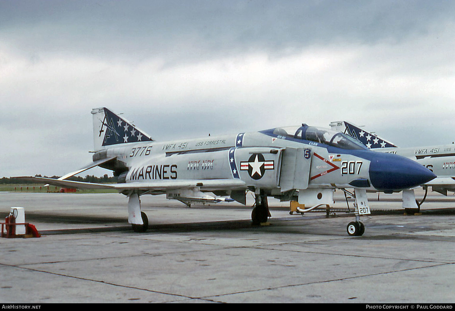 Aircraft Photo of 153776 / 3776 | McDonnell F-4J Phantom II | USA - Marines | AirHistory.net #659604