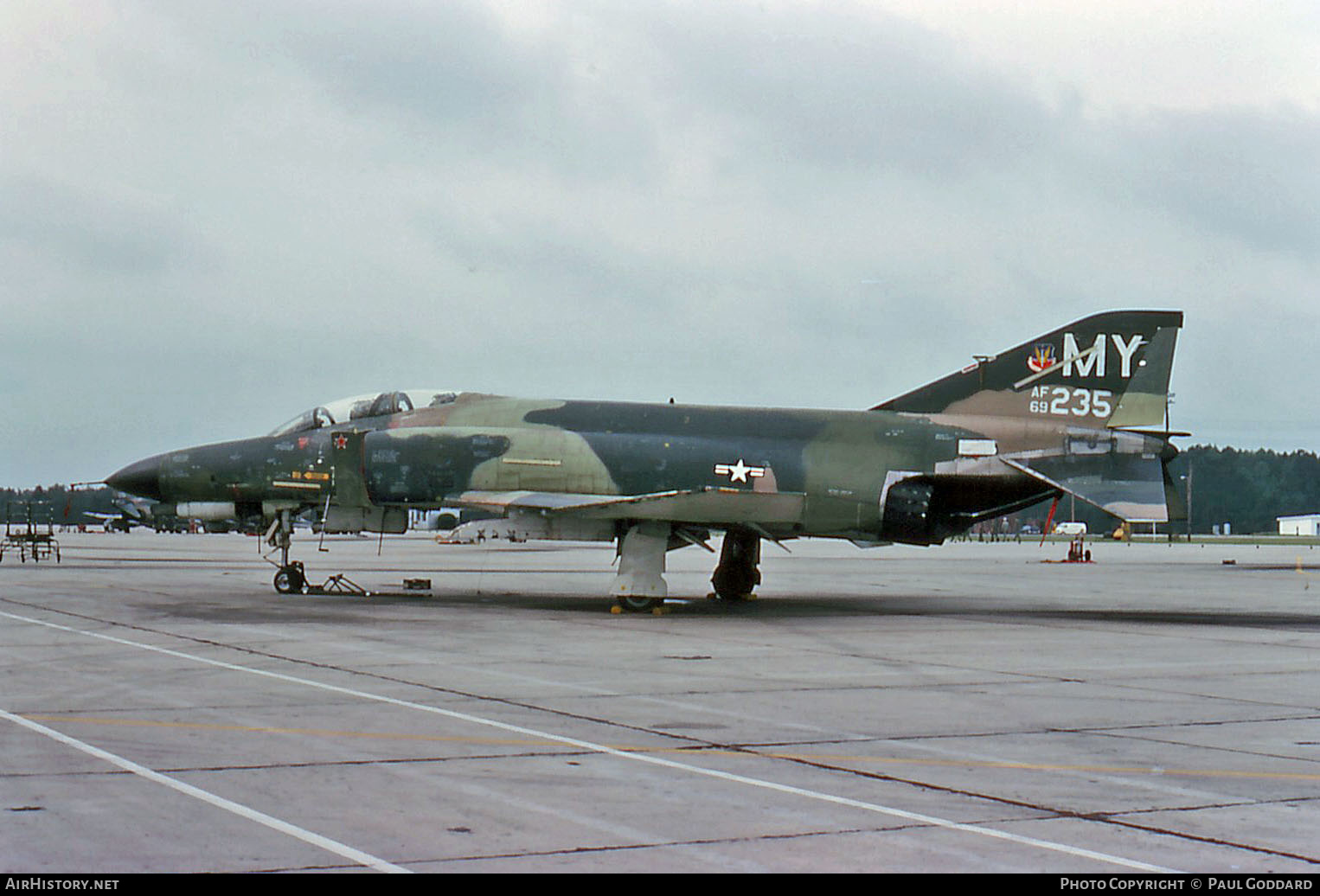 Aircraft Photo of 69-7235 / AF69-235 | McDonnell Douglas F-4E Phantom II | USA - Air Force | AirHistory.net #659613