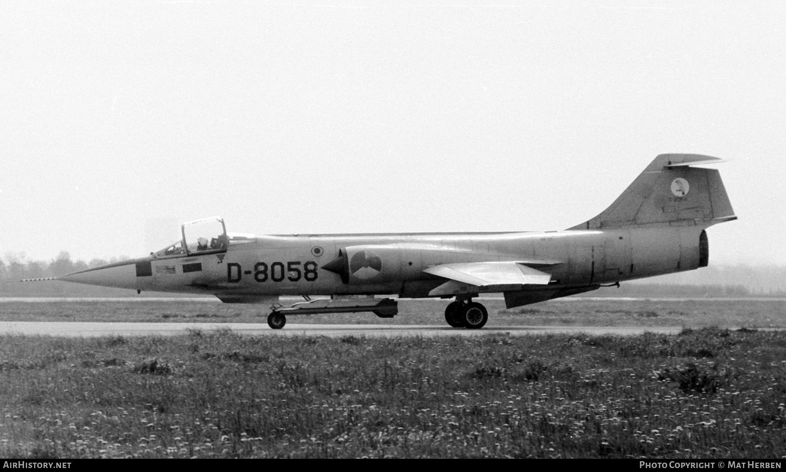 Aircraft Photo of D-8058 | Lockheed F-104G Starfighter | Netherlands - Air Force | AirHistory.net #659616