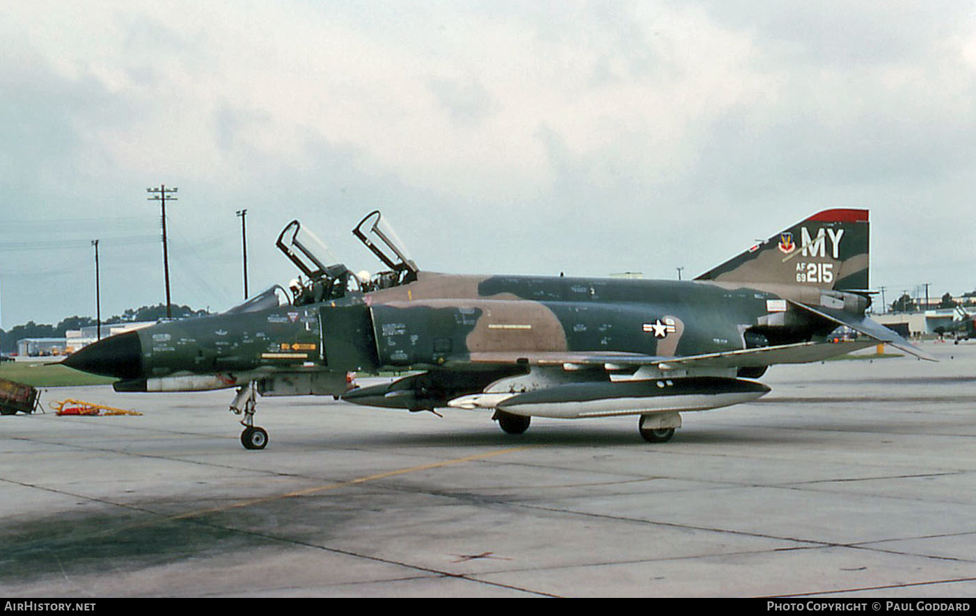 Aircraft Photo of 69-7215 / AF69-215 | McDonnell Douglas F-4E Phantom II | USA - Air Force | AirHistory.net #659618