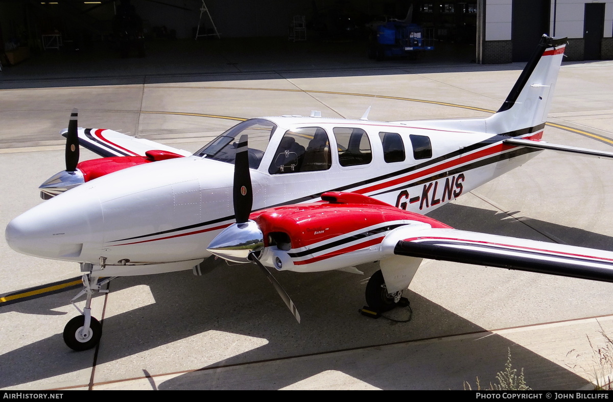 Aircraft Photo of G-KLNS | Beechcraft G58 Baron | AirHistory.net #659619