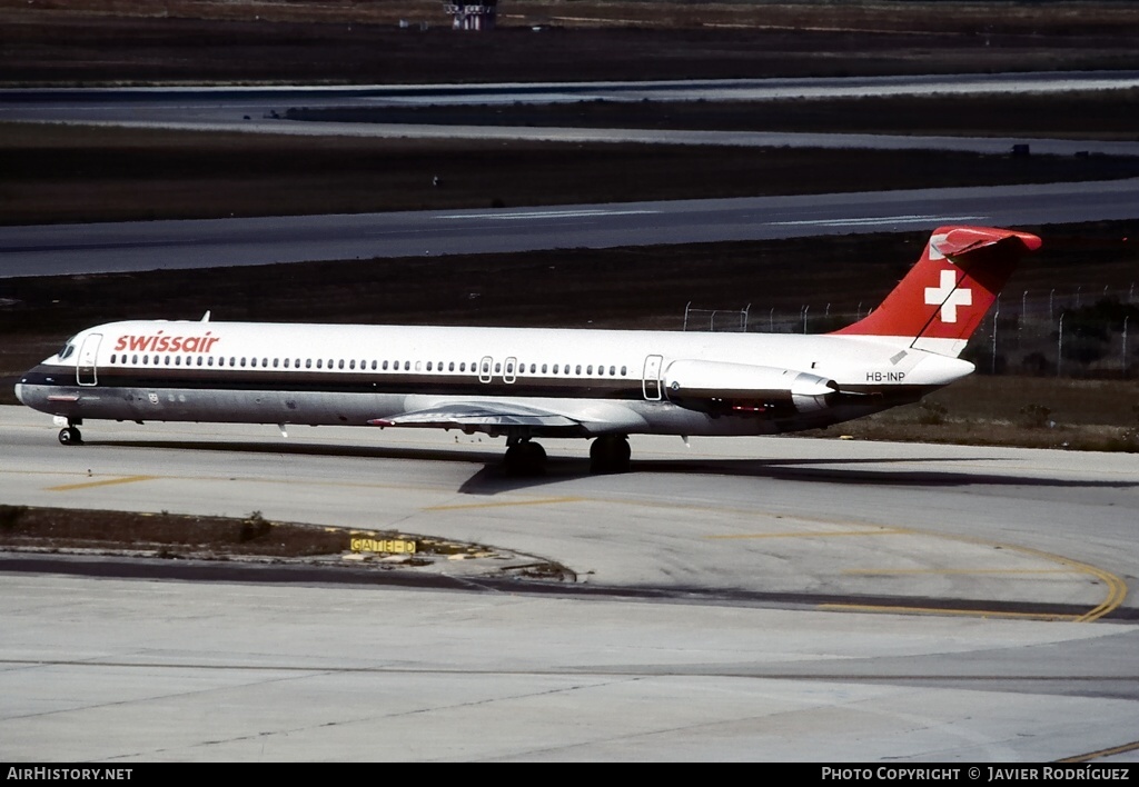 Aircraft Photo of HB-INP | McDonnell Douglas MD-81 (DC-9-81) | Swissair | AirHistory.net #659637
