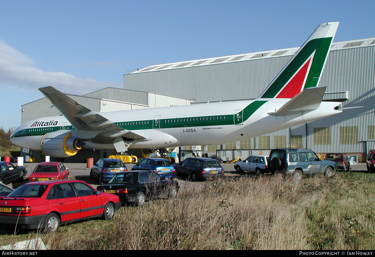 Aircraft Photo of I-DISA | Boeing 777-243/ER | Alitalia | AirHistory.net #659653