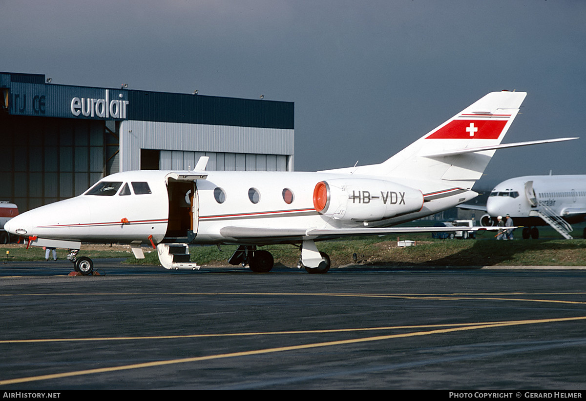 Aircraft Photo of HB-VDX | Dassault Falcon 10 | AirHistory.net #659658