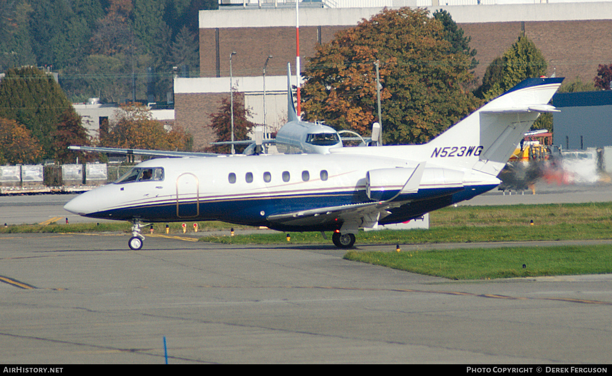 Aircraft Photo of N523WG | British Aerospace BAe-125-800A | AirHistory.net #659679