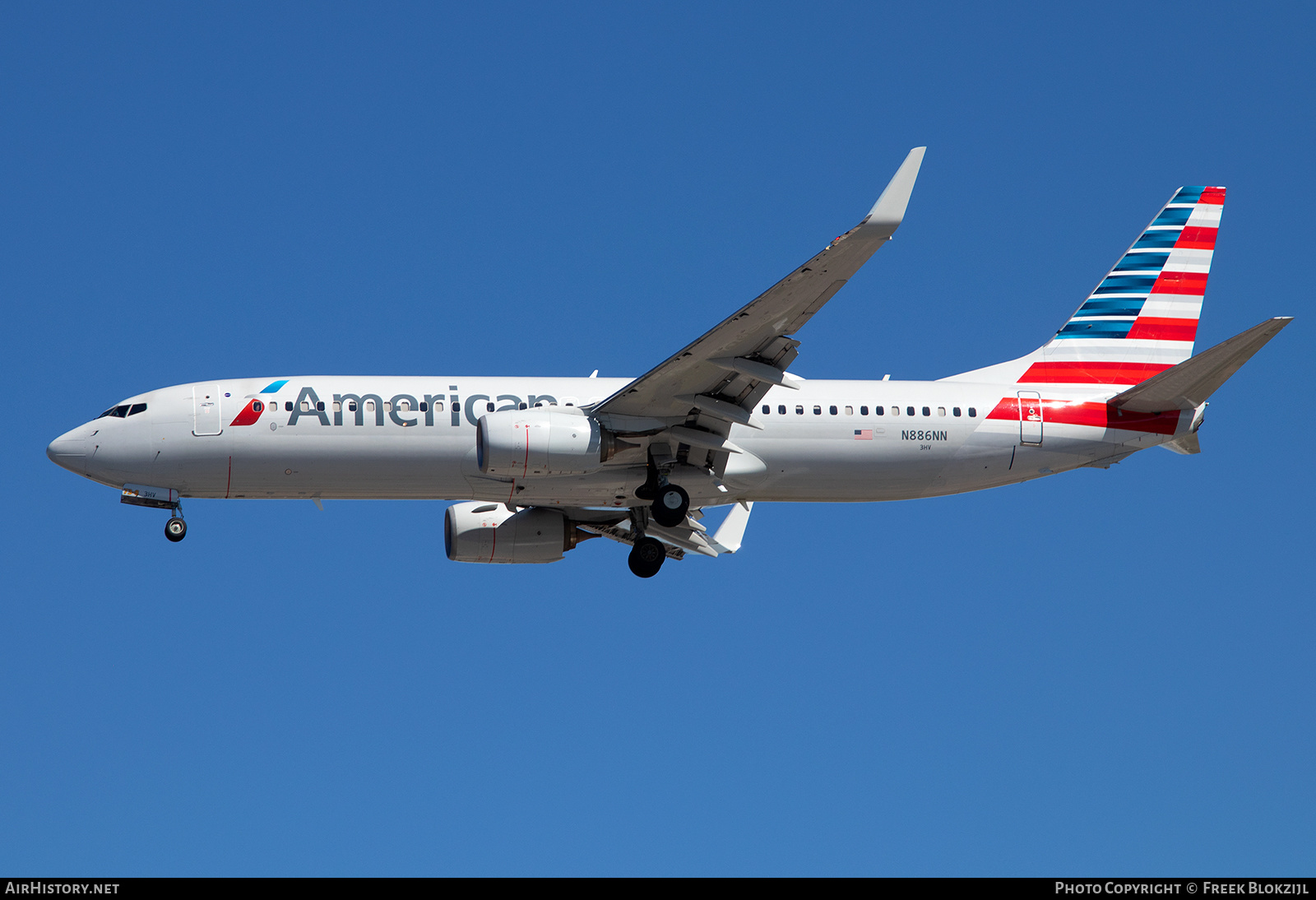 Aircraft Photo of N886NN | Boeing 737-823 | American Airlines | AirHistory.net #659692