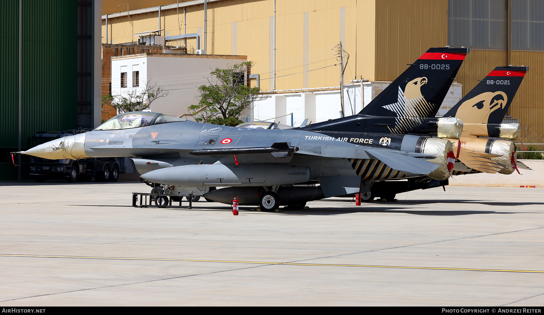 Aircraft Photo of 88-0025 | General Dynamics F-16C Barak | Turkey - Air Force | AirHistory.net #659694