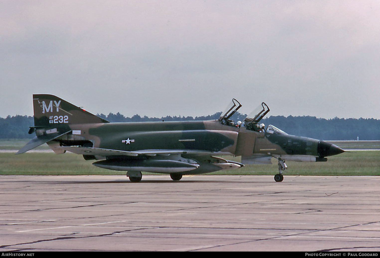 Aircraft Photo of 69-7232 / AF69-232 | McDonnell Douglas F-4E Phantom II | USA - Air Force | AirHistory.net #659709