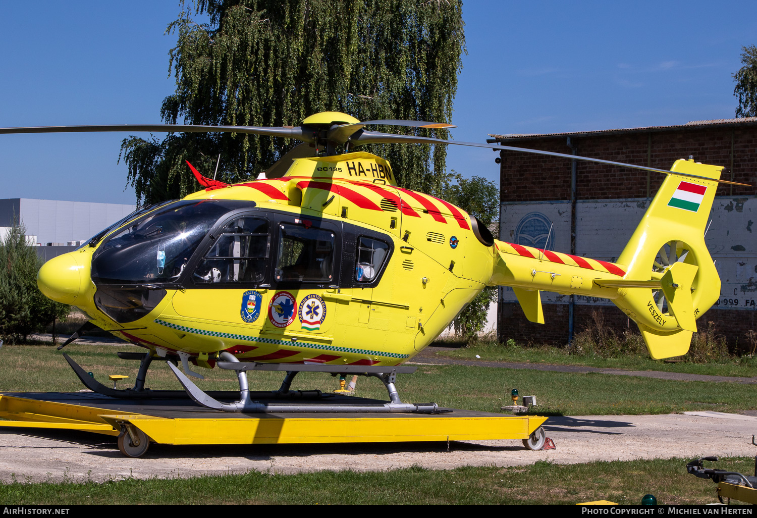 Aircraft Photo of HA-HBN | Eurocopter EC-135P-2+ | Országos Mentőszolgálat - OMSZ | AirHistory.net #659724