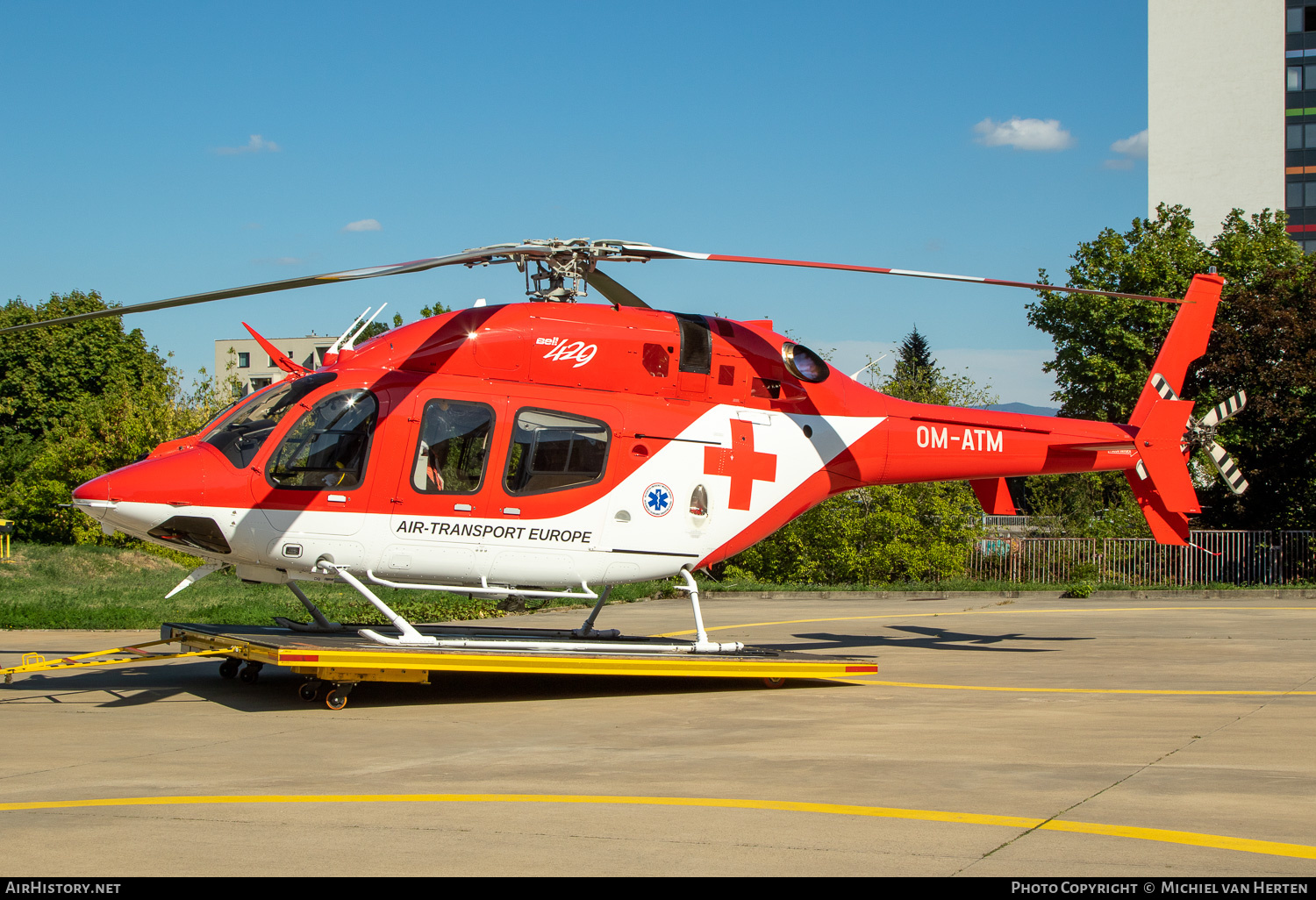 Aircraft Photo of OM-ATM | Bell 429 GlobalRanger | Air Transport Europe | AirHistory.net #659725