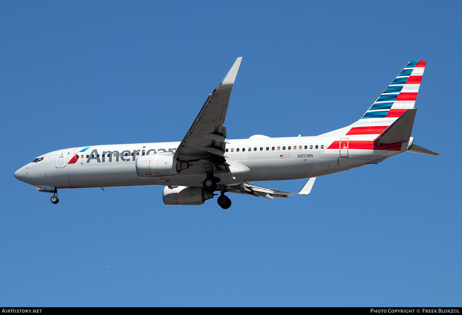 Aircraft Photo of N851NN | Boeing 737-823 | American Airlines | AirHistory.net #659732
