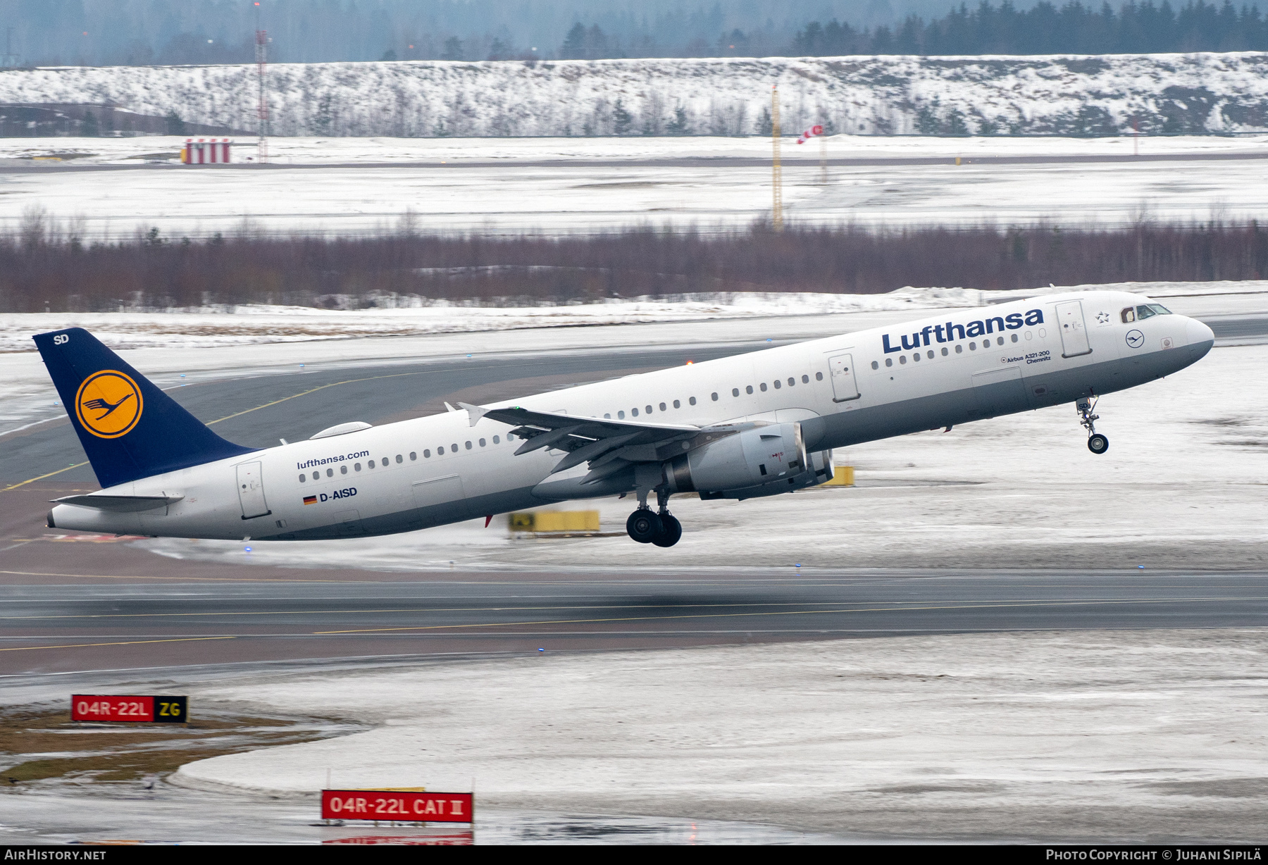 Aircraft Photo of D-AISD | Airbus A321-231 | Lufthansa | AirHistory.net #659736