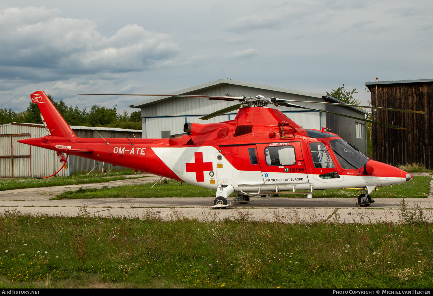 Aircraft Photo of OM-ATE | Agusta A-109K-2 | Air Transport Europe | AirHistory.net #659738