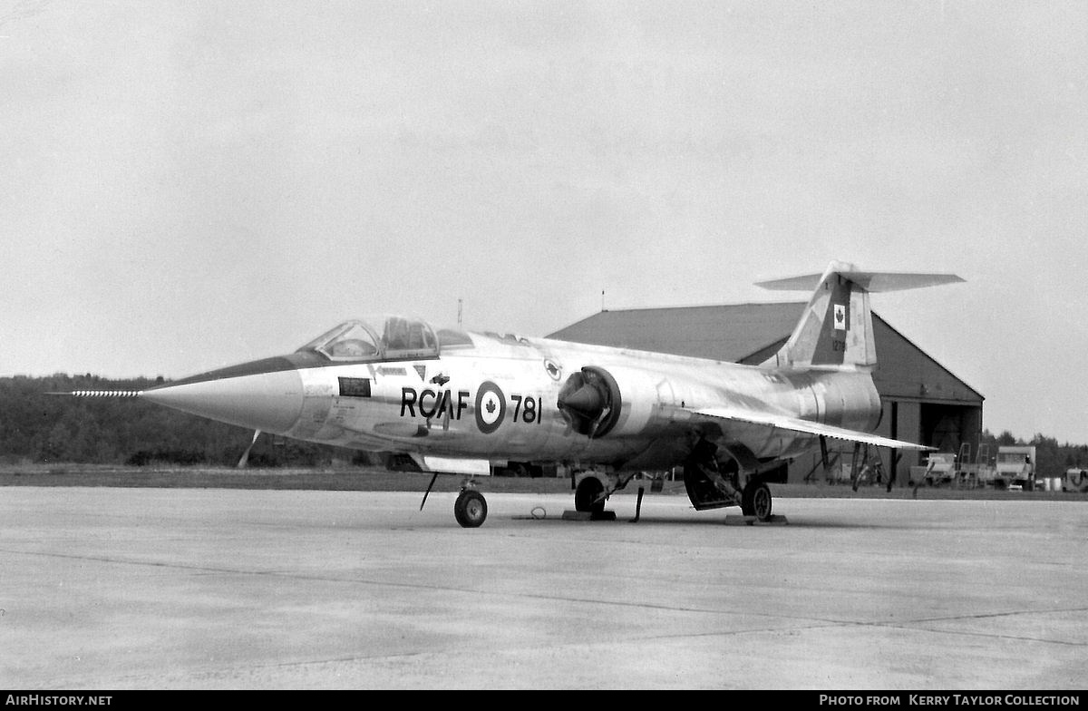 Aircraft Photo of 12781 / 781 | Lockheed CF-104 Starfighter | Canada - Air Force | AirHistory.net #659740