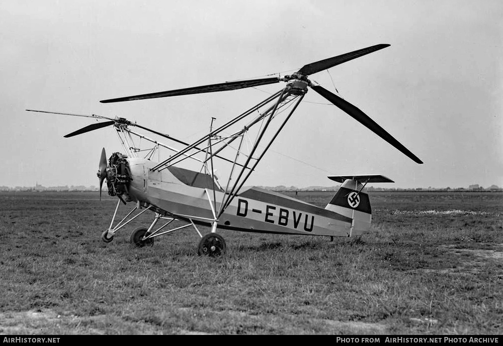 Aircraft Photo of D-EBVU | Focke-Wulf Fw 61 V1 | AirHistory.net #659744