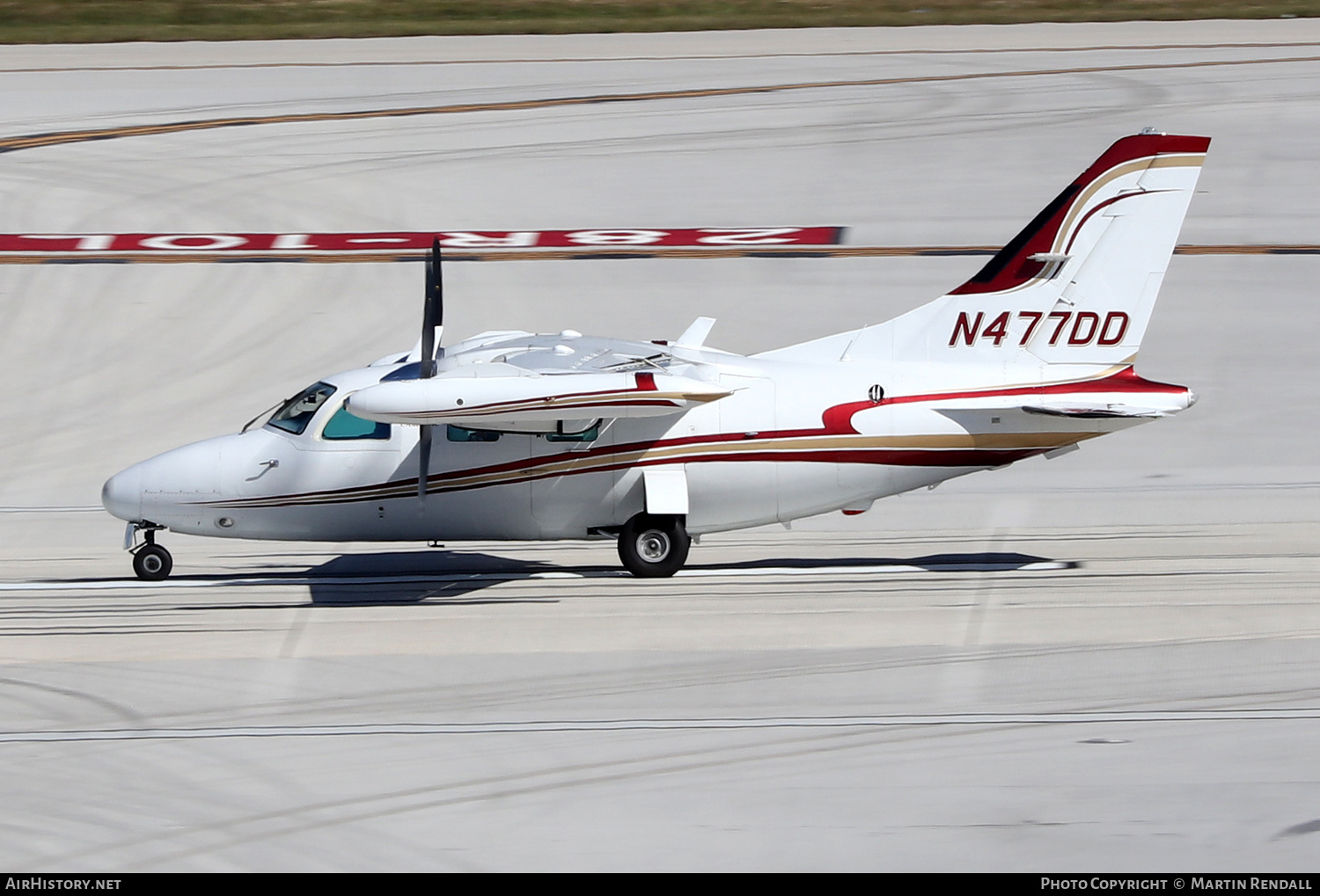 Aircraft Photo of N477DD | Mitsubishi MU-2 Solitaire (MU-2B-40) | AirHistory.net #659745
