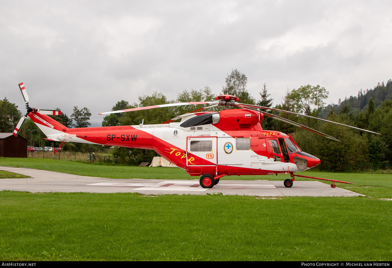 Aircraft Photo of SP-SXW | PZL-Swidnik W-3A Sokol | TOPR - Tatrzańskie Ochotnicze Pogotowie Ratunkowe | AirHistory.net #659752