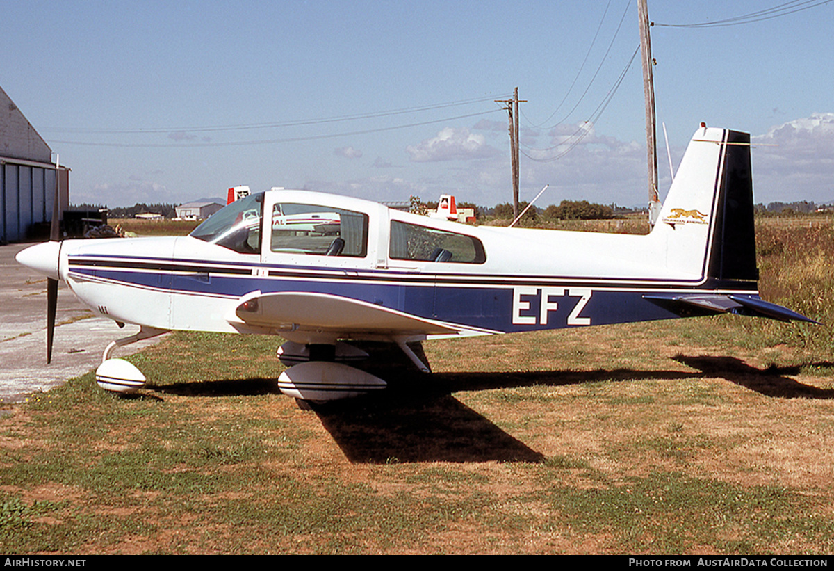 Aircraft Photo of ZK-EFZ / EFZ | Grumman American AA-5A Cheetah | AirHistory.net #659760