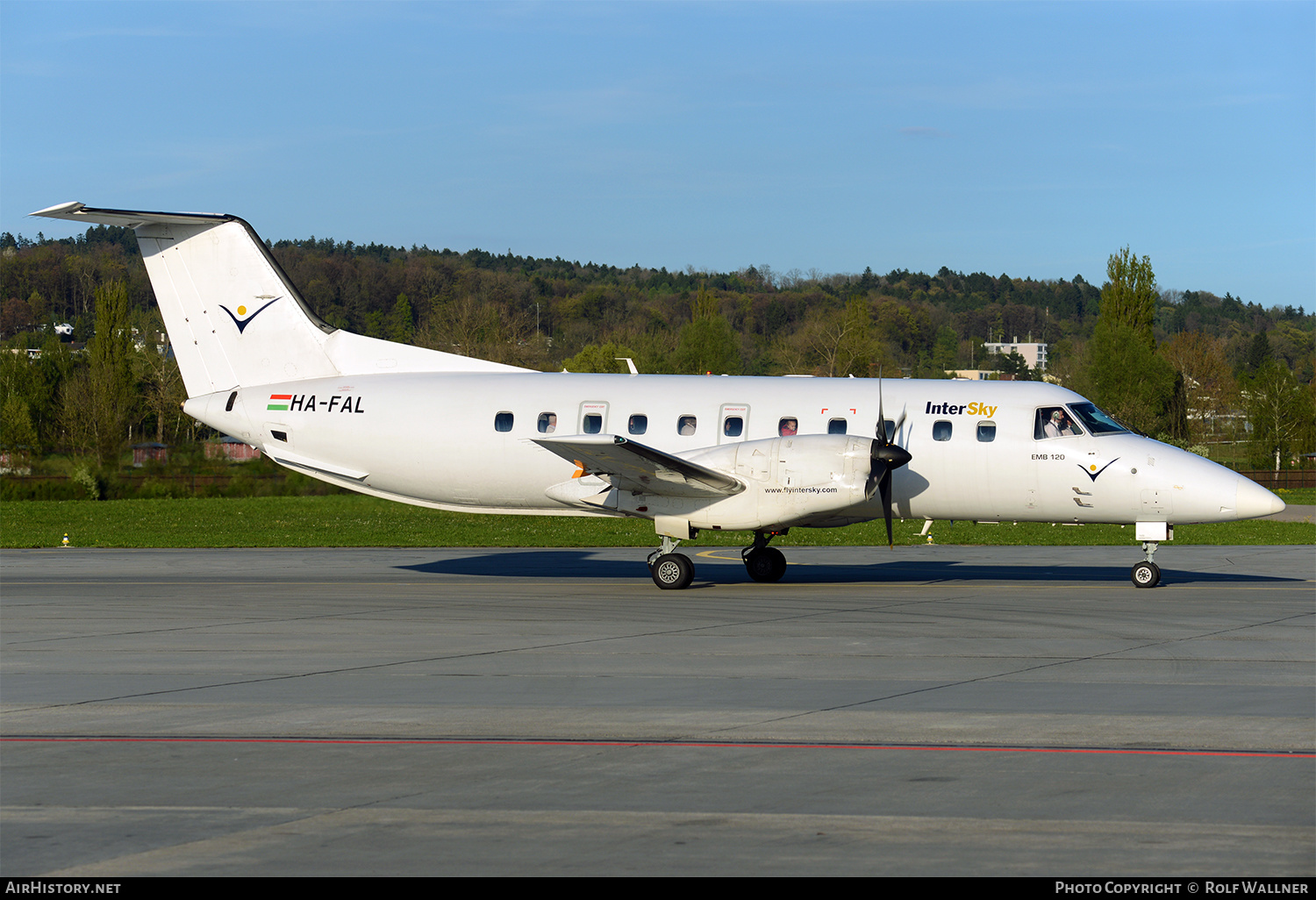 Aircraft Photo of HA-FAL | Embraer EMB-120ER Brasilia | InterSky | AirHistory.net #659776