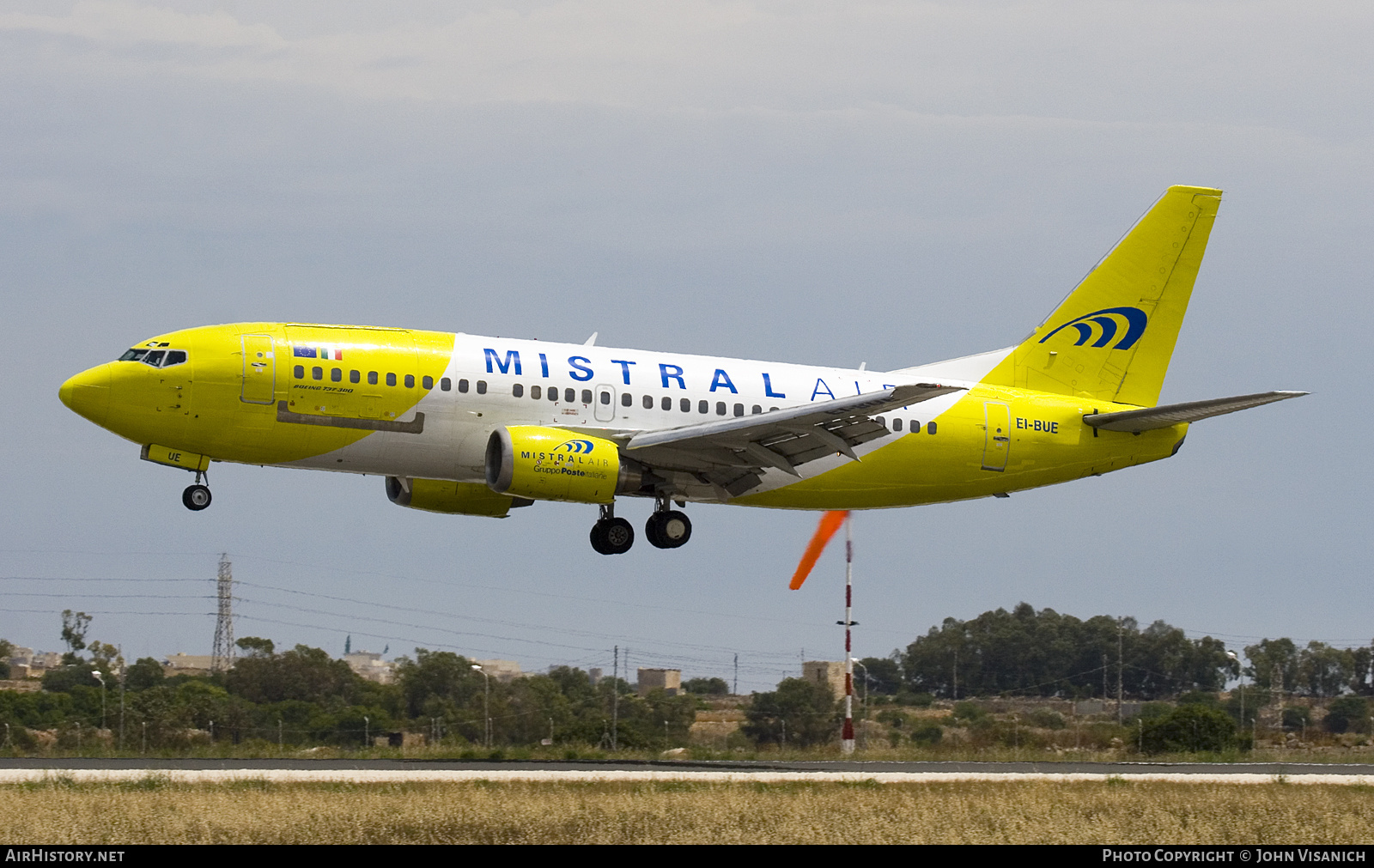 Aircraft Photo of EI-BUE | Boeing 737-348 | Mistral Air | AirHistory.net #659785